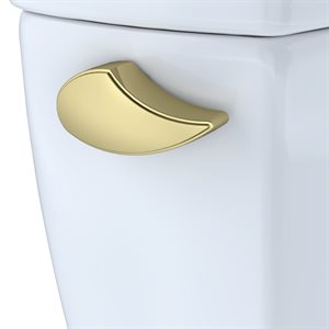 TRIP LEVER - POLISHED BRASS For DRAKE (EXCEPT R SUFFIX) TOILET