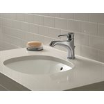 Robinet de lavabo de salle de bain TOTO® Keane™ à poignée unique 1,2 GPM, nickel brossé - TL211SD12#BN