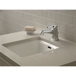 Robinet de lavabo de salle de bain TOTO® Connelly® à poignée unique 1,2 GPM, chrome poli - TL221SD12#CP