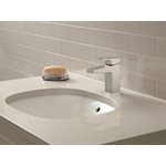 Robinet de lavabo de salle de bain TOTO® Oberon™ F à une poignée 1,5 GPM, chrome poli - TL370SD#CP
