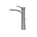 TOTO® GO 1.2 GPM Single Handle Vessel Bathroom Sink Faucet with COMFORT GLIDE™ Technology, Polished Chrome - TLG01307U#CP
