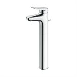 TOTO® LF Series 1.2 GPM Single Handle Bathroom Faucet for Vessel Sink with Drain Assembly, Polished Chrome - TLS04306U#CP