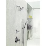 TOTO® Transitional Collection Series A Five Spray Modes 2.5 GPM 5.5 inch Showerhead, Polished Chrome - TS200A65#CP