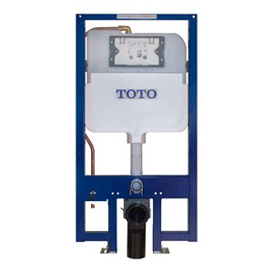 TOTO® DuoFit® In-Wall Dual Flush 0.9 and 1.6 GPF Tank System Copper Supply Line - WT171M